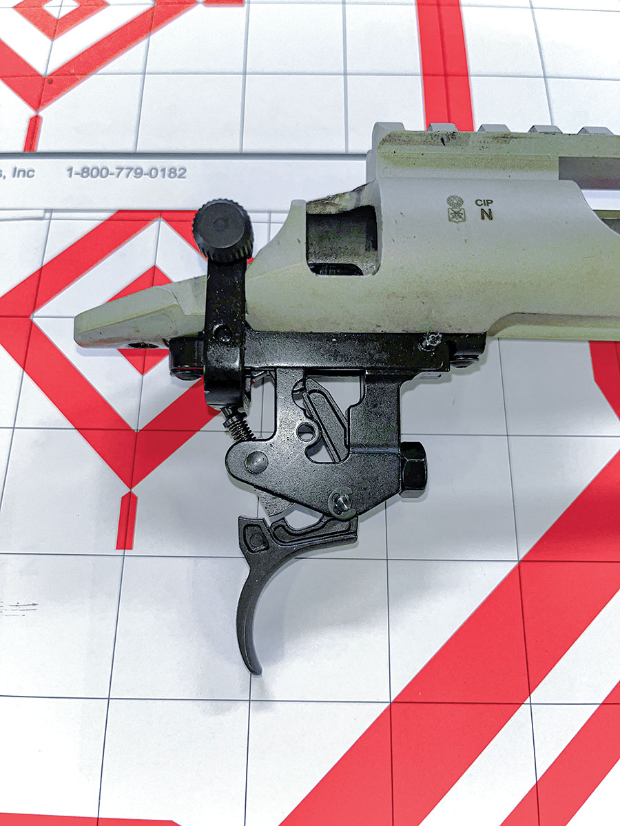 Franchi’s single-stage RELIA TRIGGER is adjustable from 2 to 4 pounds, but not by the user. Franchi urges owners to have the trigger adjusted only by Franchi USA or a qualified gunsmith.